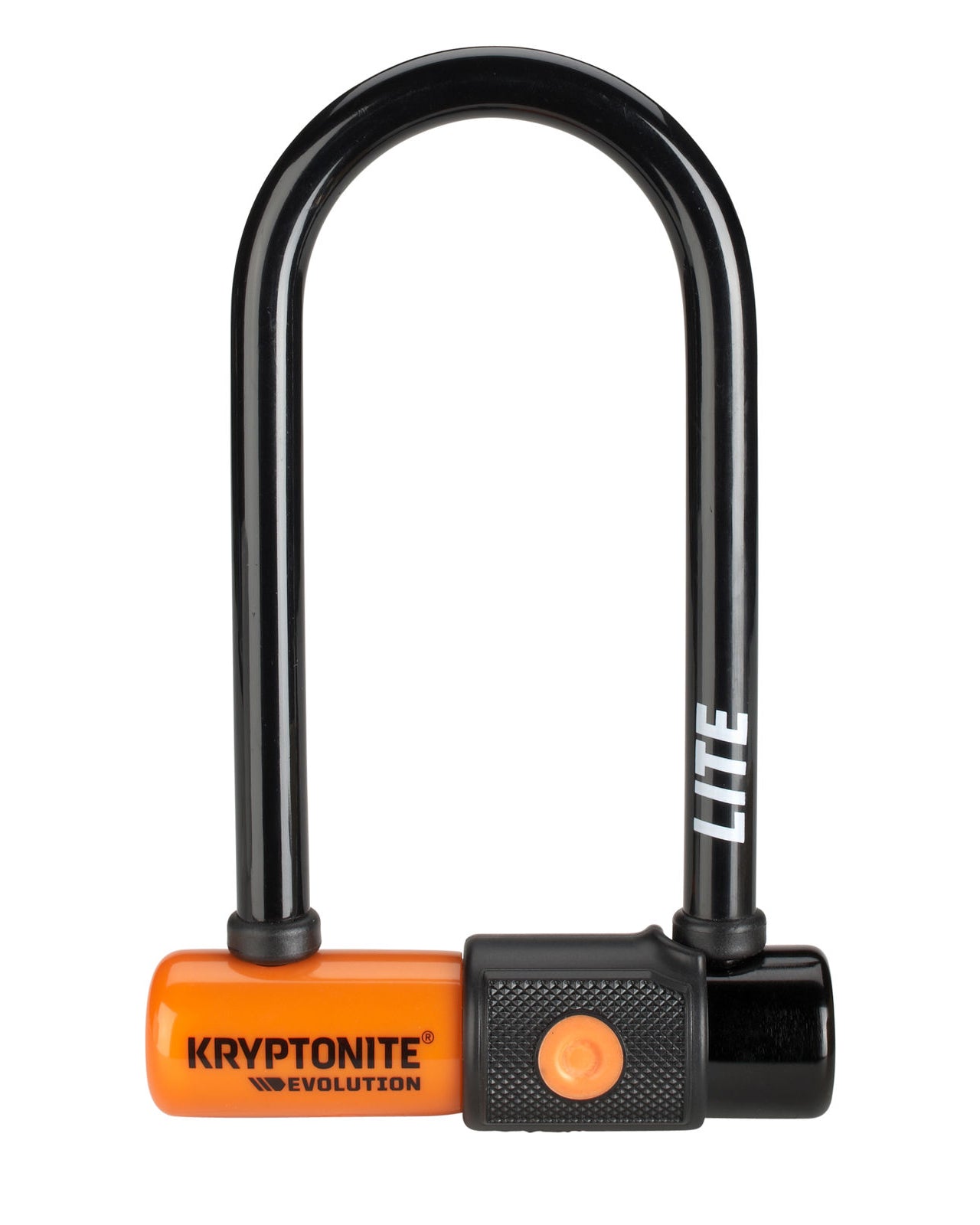 Kryptonite U-Lock Evo Lite Mini 6 7x15.2cm Naranja/Negro