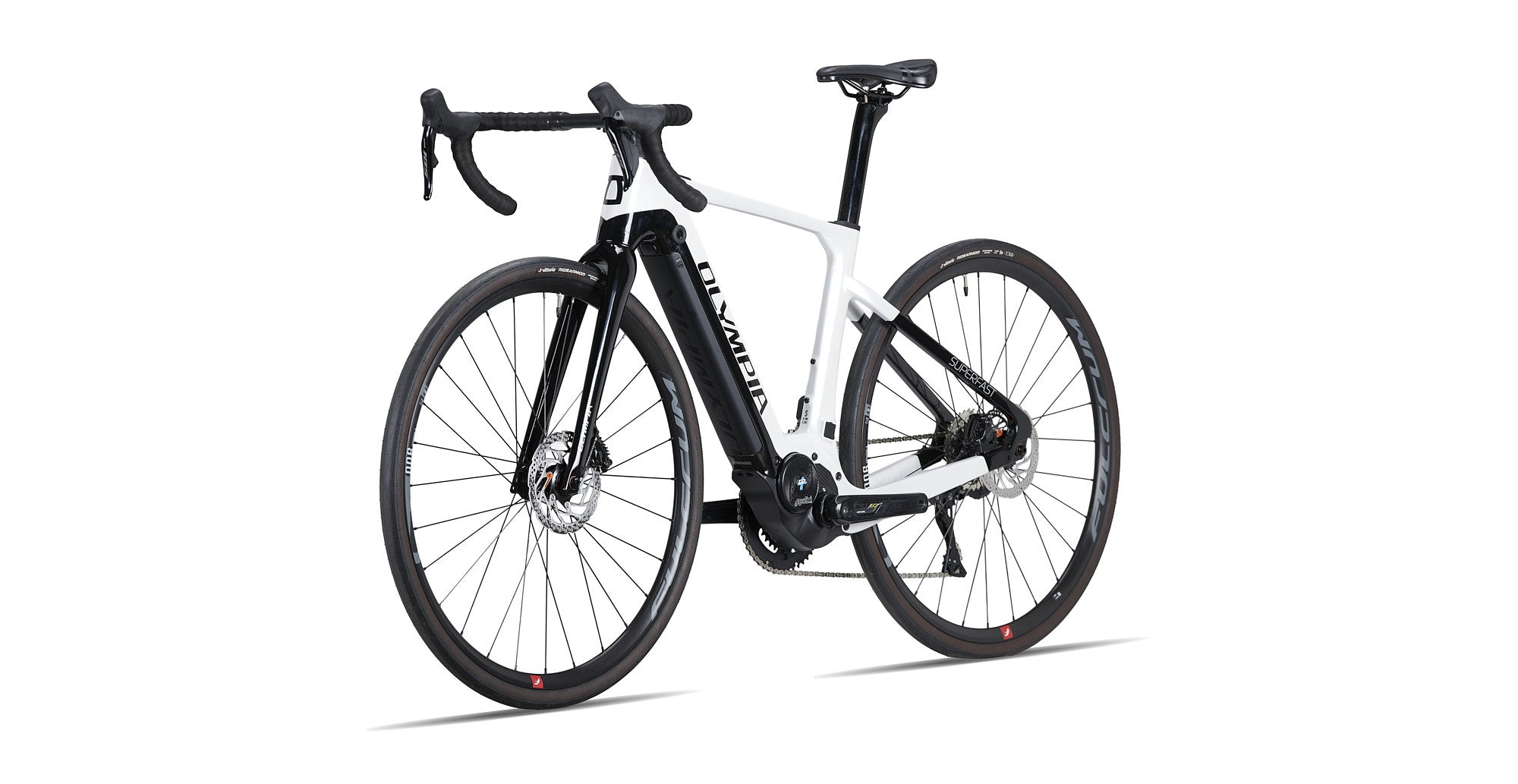 Olympia Superfast E-Bike EP3+GP 105 Blanco/Negro