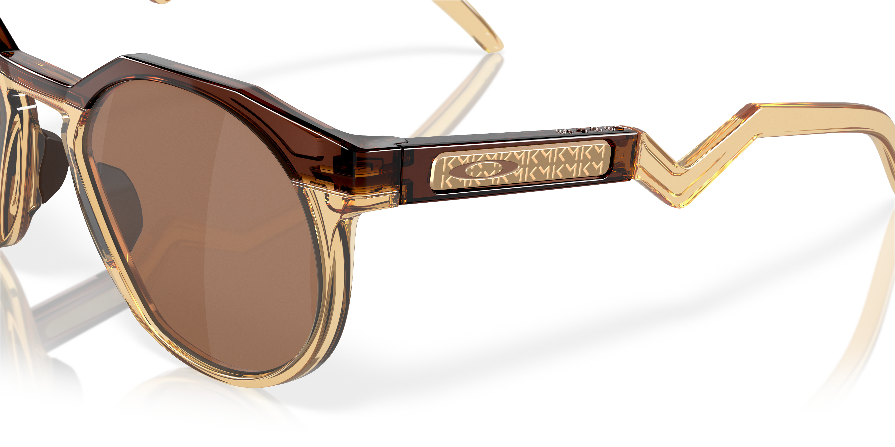 HSTN Gafas de Sol Oakley Kato Ámbar Oscuro Mate Lente Prizm Tungsten #5