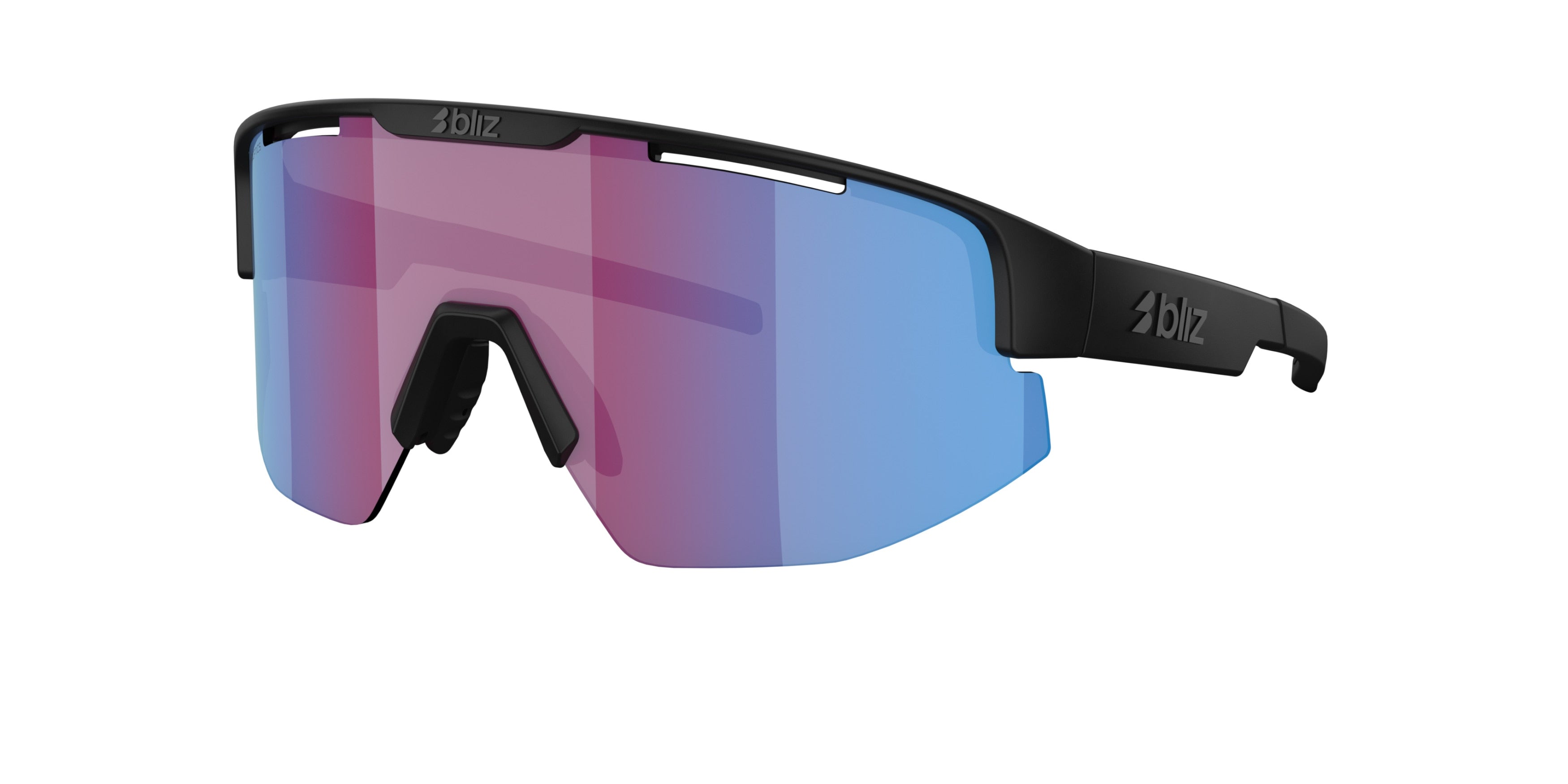 Gafas Sol Bliz Matrix/Negro/Azul Marrón