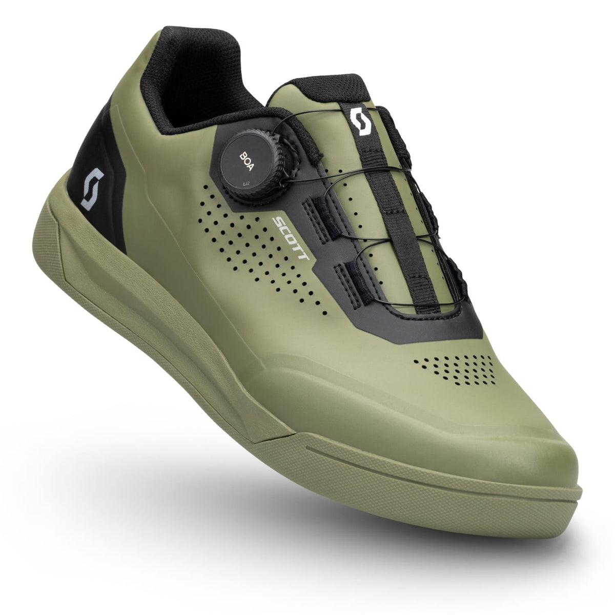 Zapatillas MTB Scott Volt Evo Clip BOA Olive Green