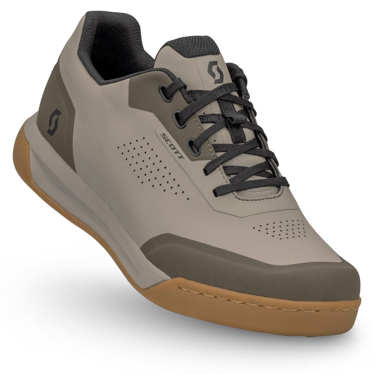 Zapatillas MTB Scott Volt Evo Clip Mujer Beis/Marrón
