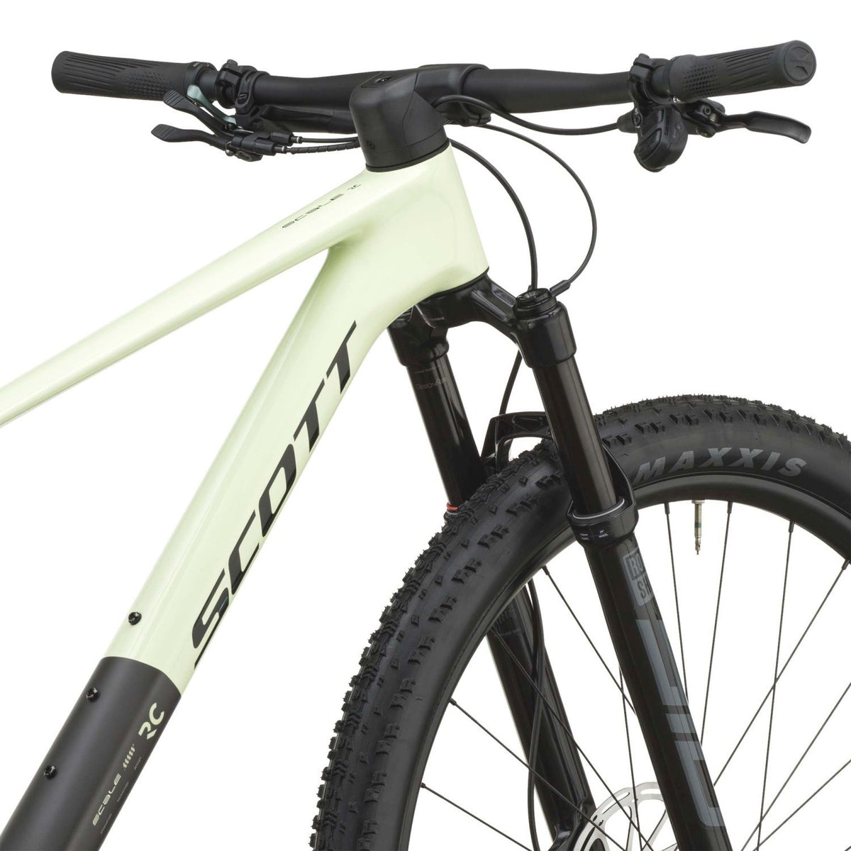 Scott Scale RC Team 2027 Cream Green/Carbon Black #7