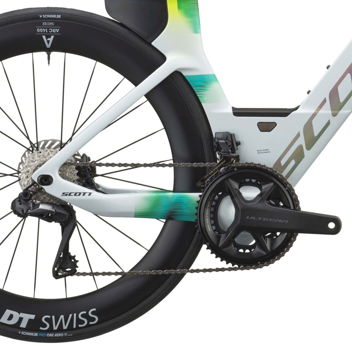 Scott Plasma RC Pro 2027 Cumulus White/Viper Green #4