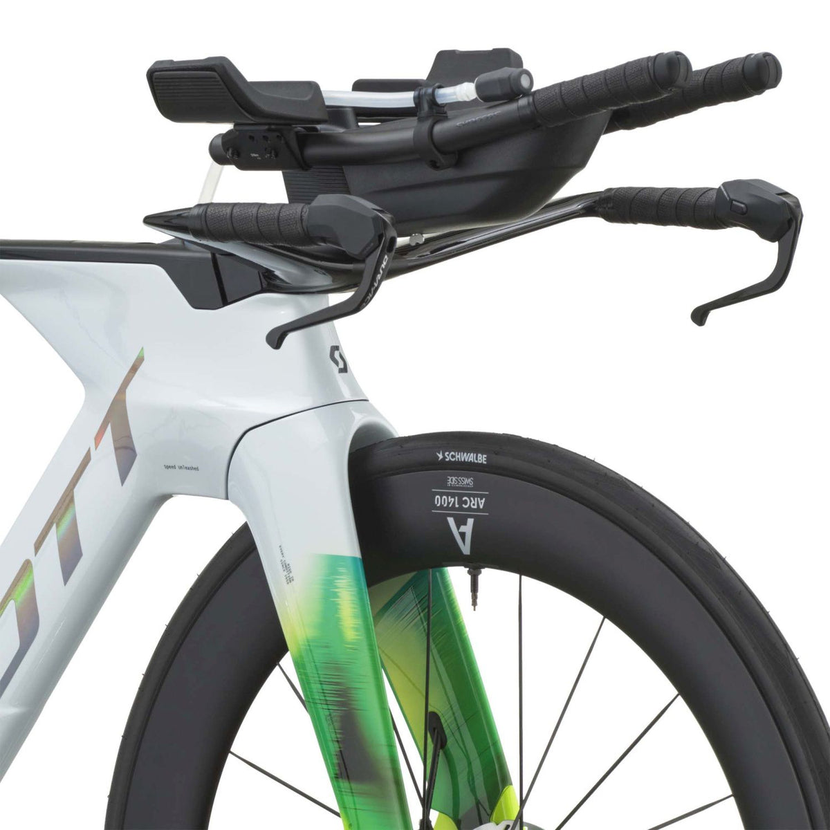 Scott Plasma RC Pro 2027 Cumulus White/Viper Green #5