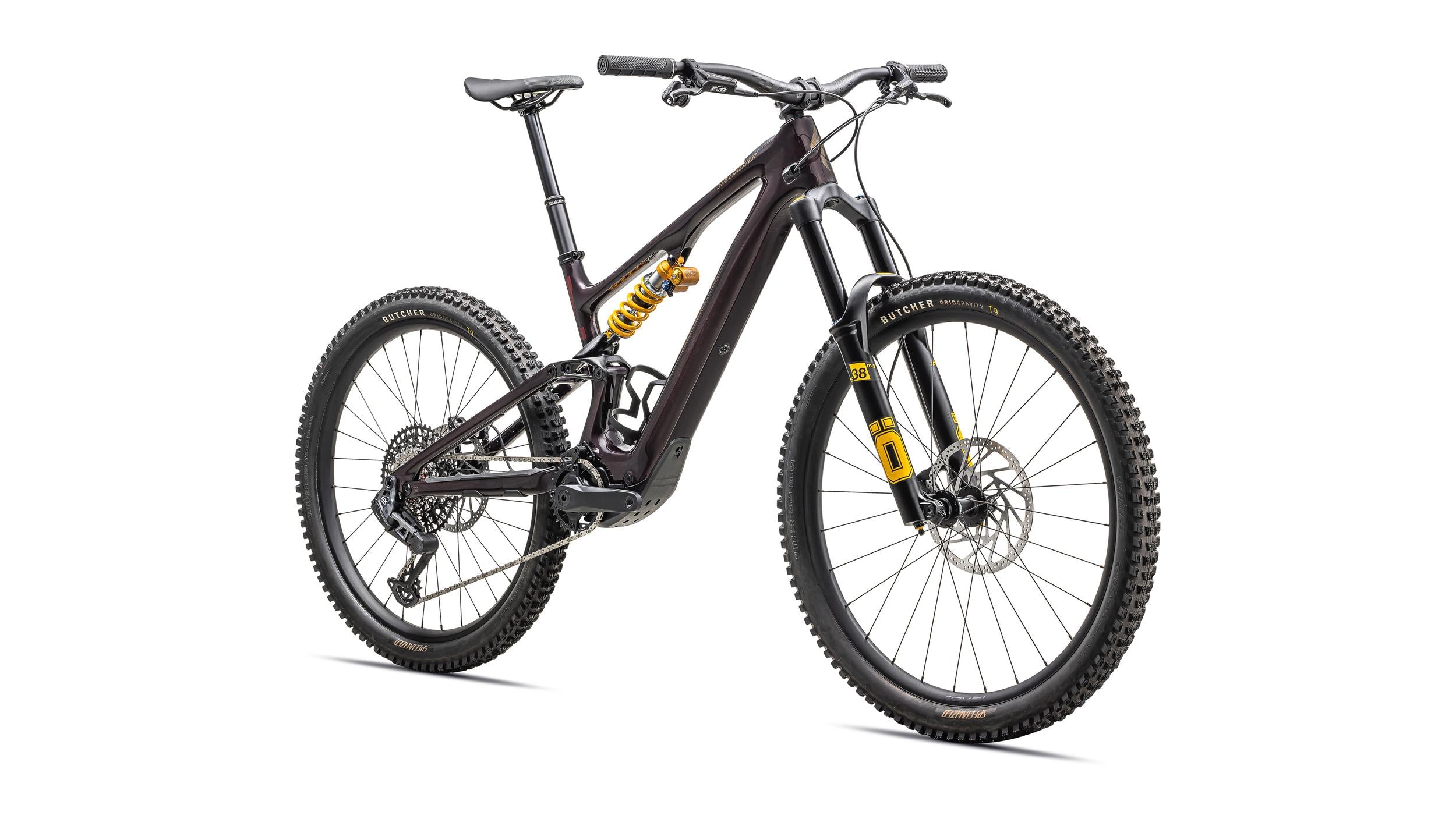 Levo SL 2 Ohlins Coil Specialized 2025 Solidity/Maroon/Burnt Gold Metallic