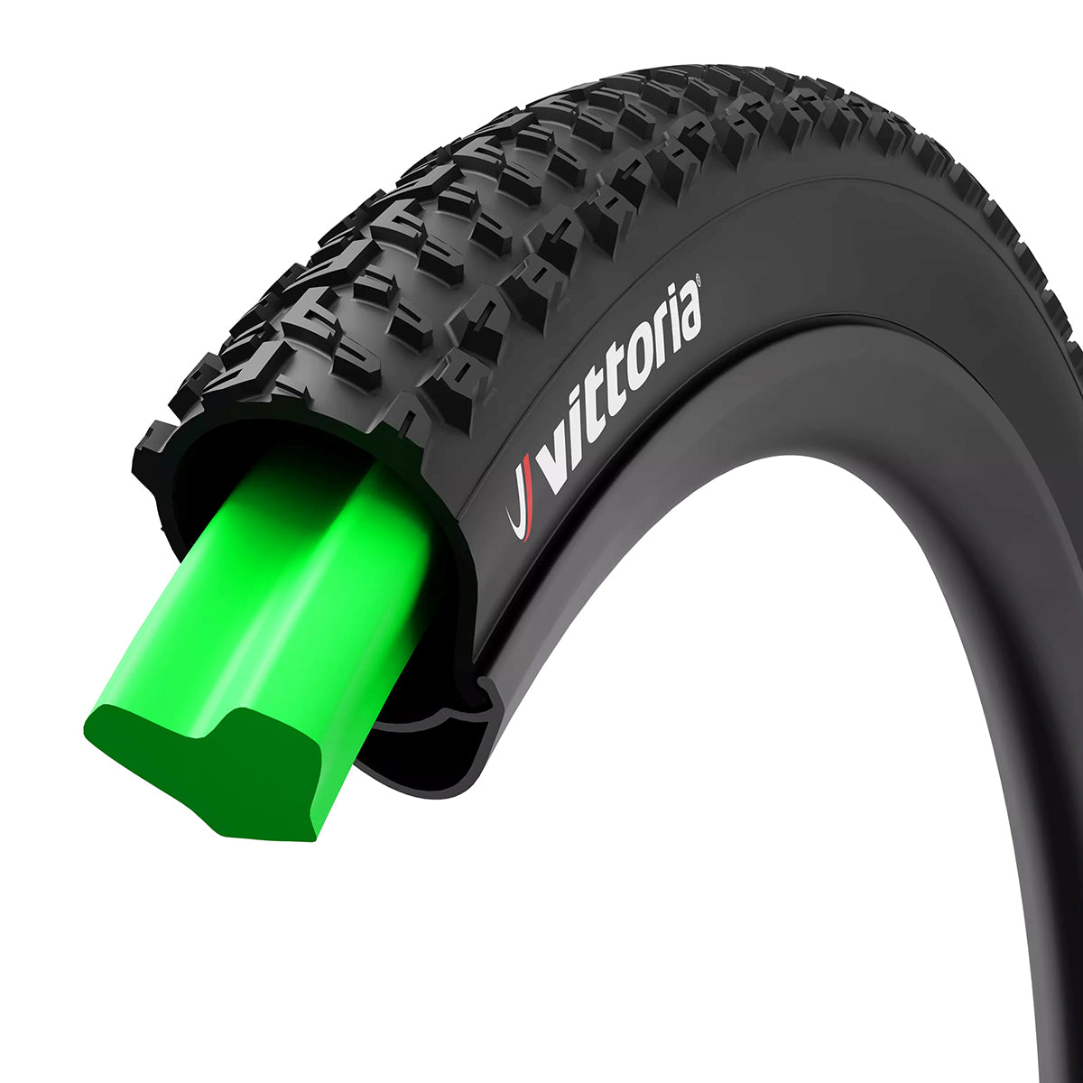 Protección Antipinchazos Vittoria Airliner XC Trail Protector 2.1/2.6 Verde