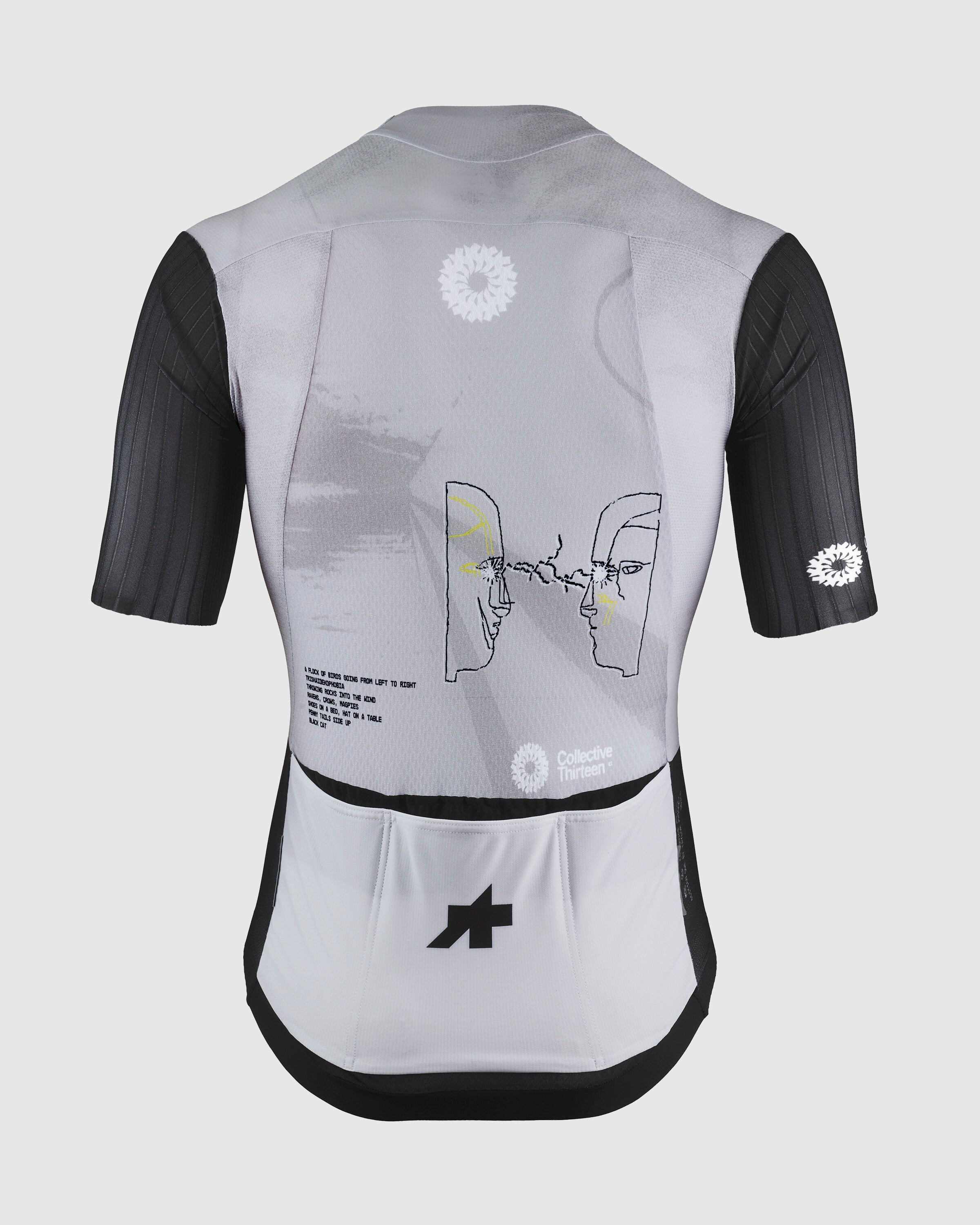 Maillot Manga Corta Assos Equipe RS Collective 13 S11 Hombre Collective Grey #3