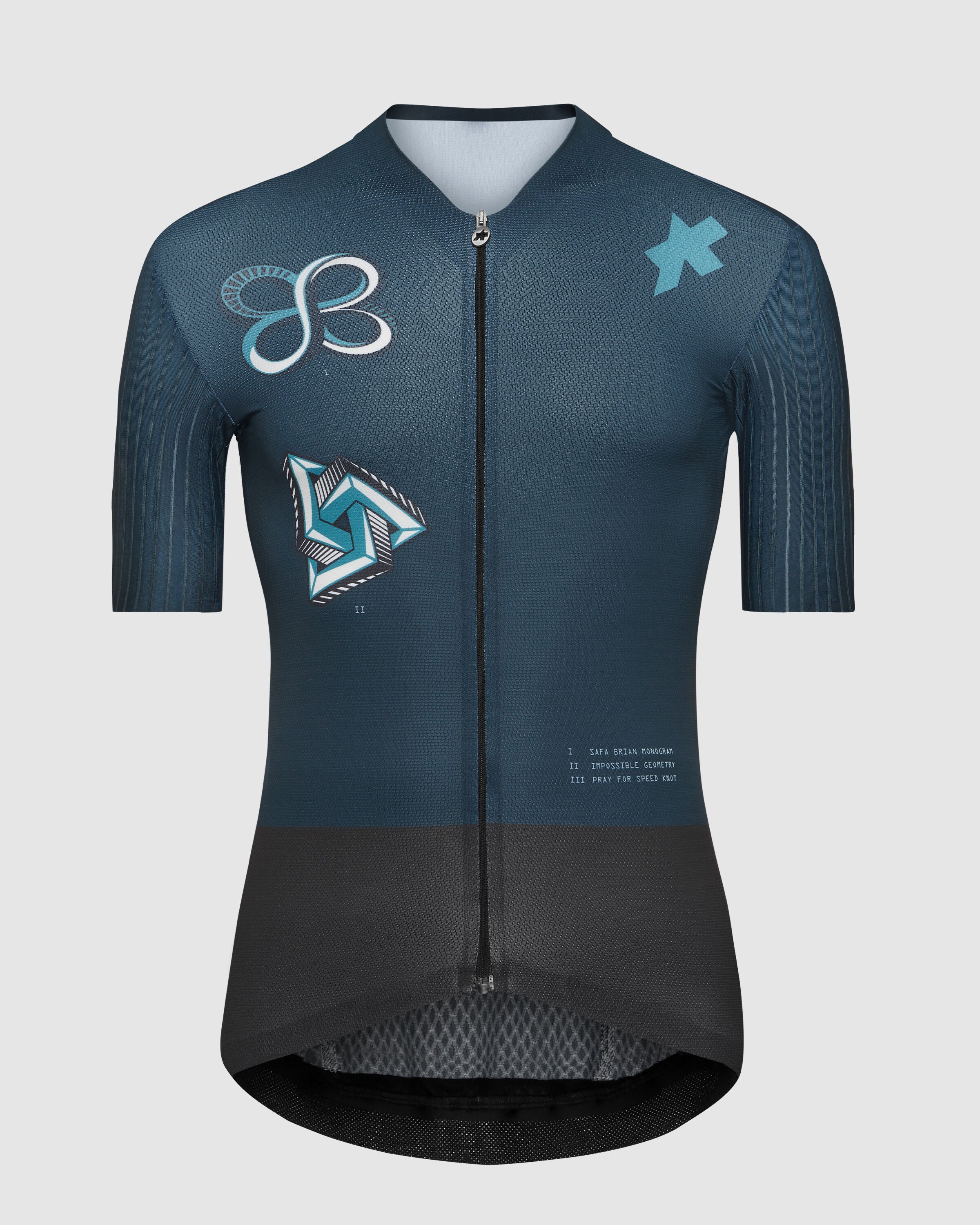 Maillot Manga Corta Assos Equipe RS S11 X Safa Brian Hombre Impossible Green #3