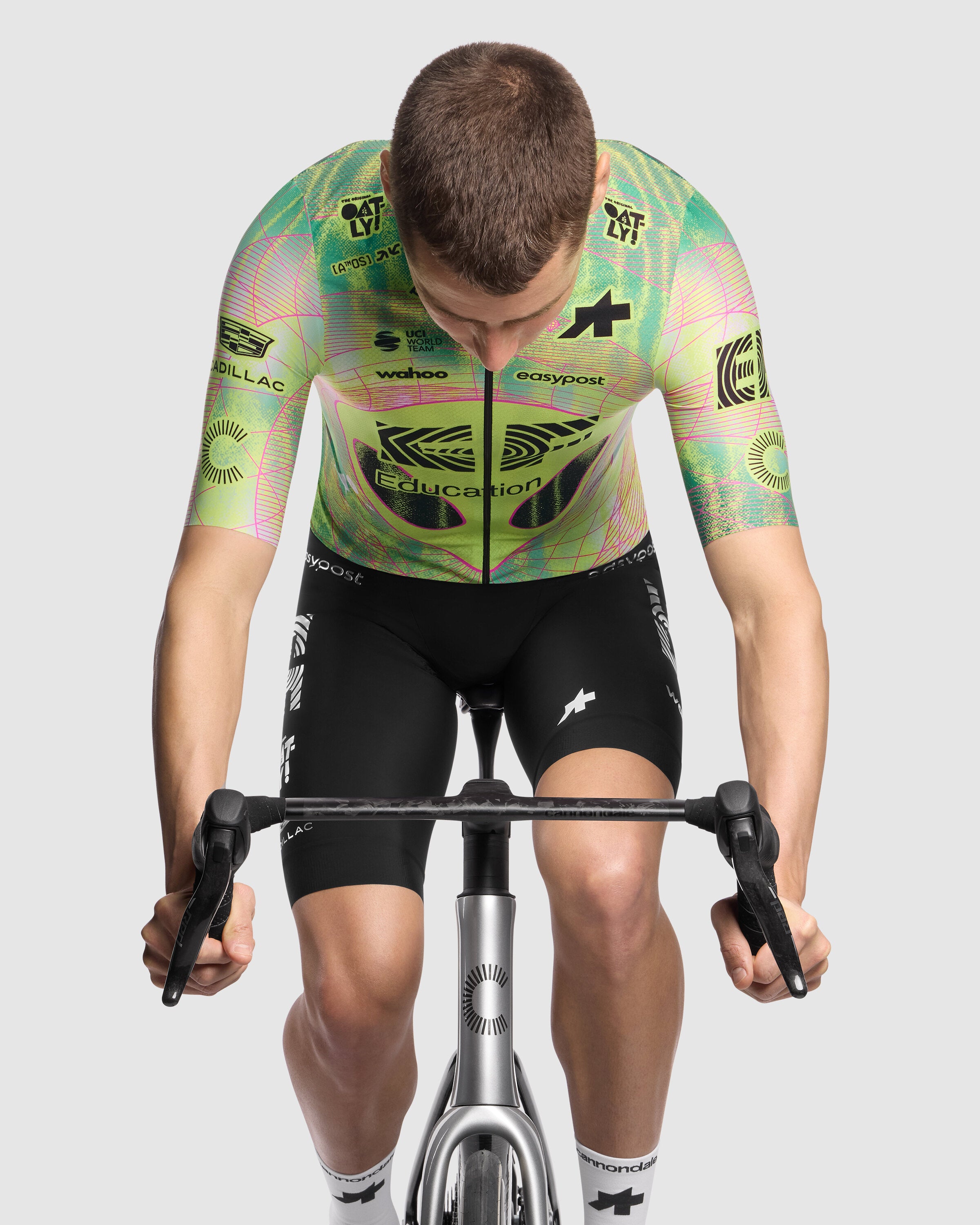 Maillot Manga Corta Assos Mille GT S11 Evo EF Close Encounter Hombre Alien Green #5