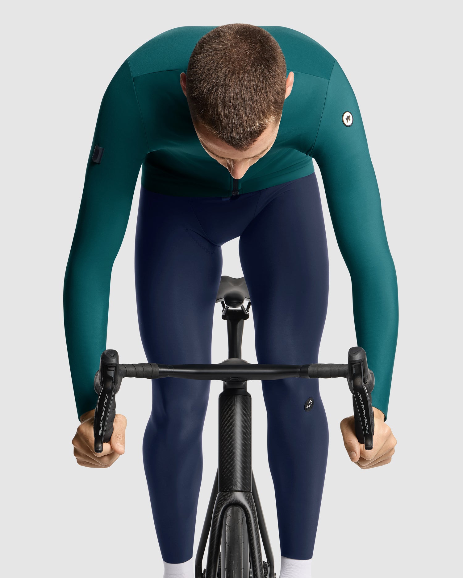 Assos Mille GT C2 Maillot Manga Larga Primavera/Otoño Foundation Green #5