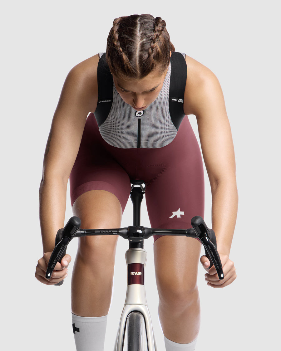 Assos Culote Corto Tirantes Uma GT S11 Mujer Burgundy Red #5