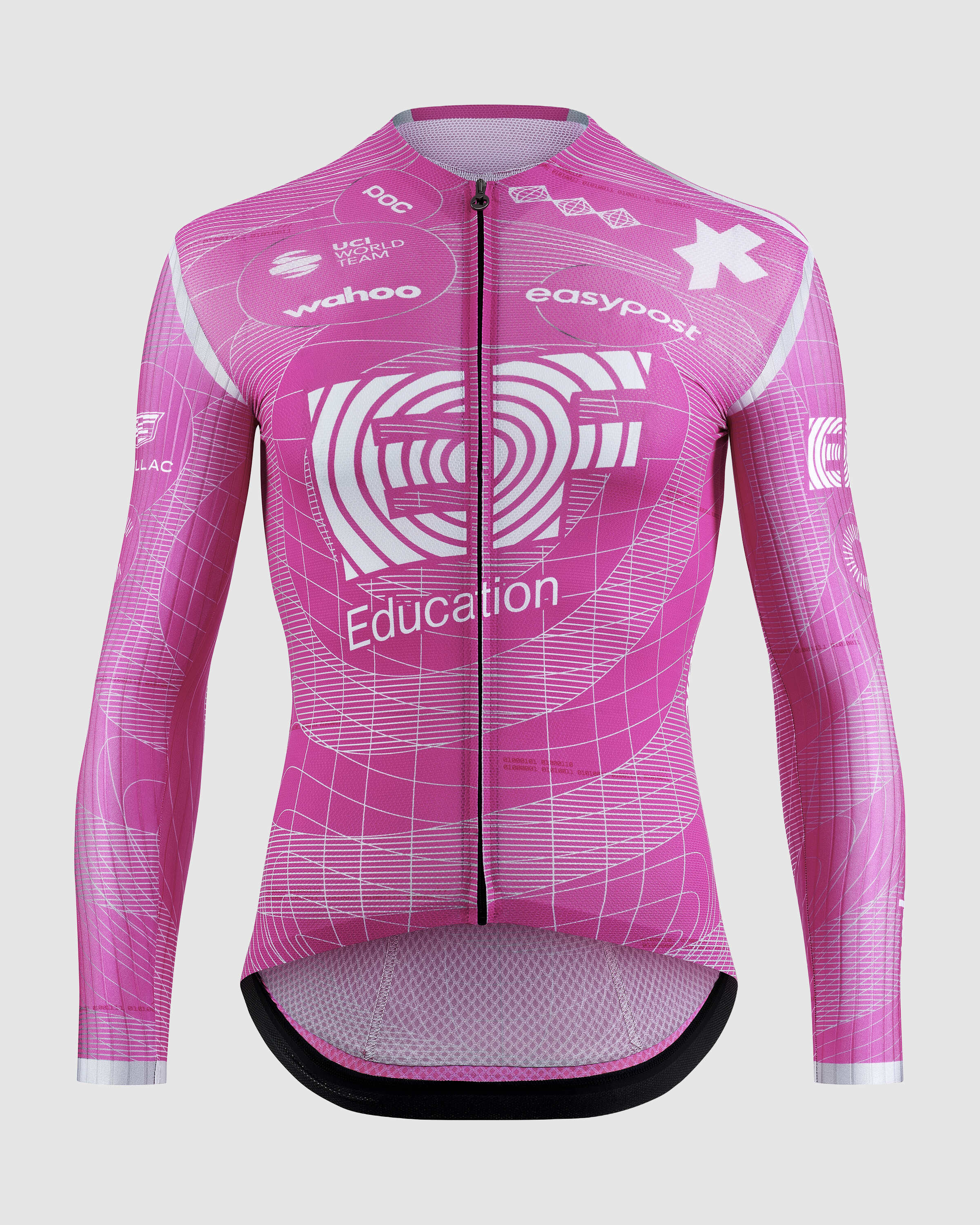 Maillot Manga Larga Assos Equipe RS LS S11 EF Hombre Pink EF #2