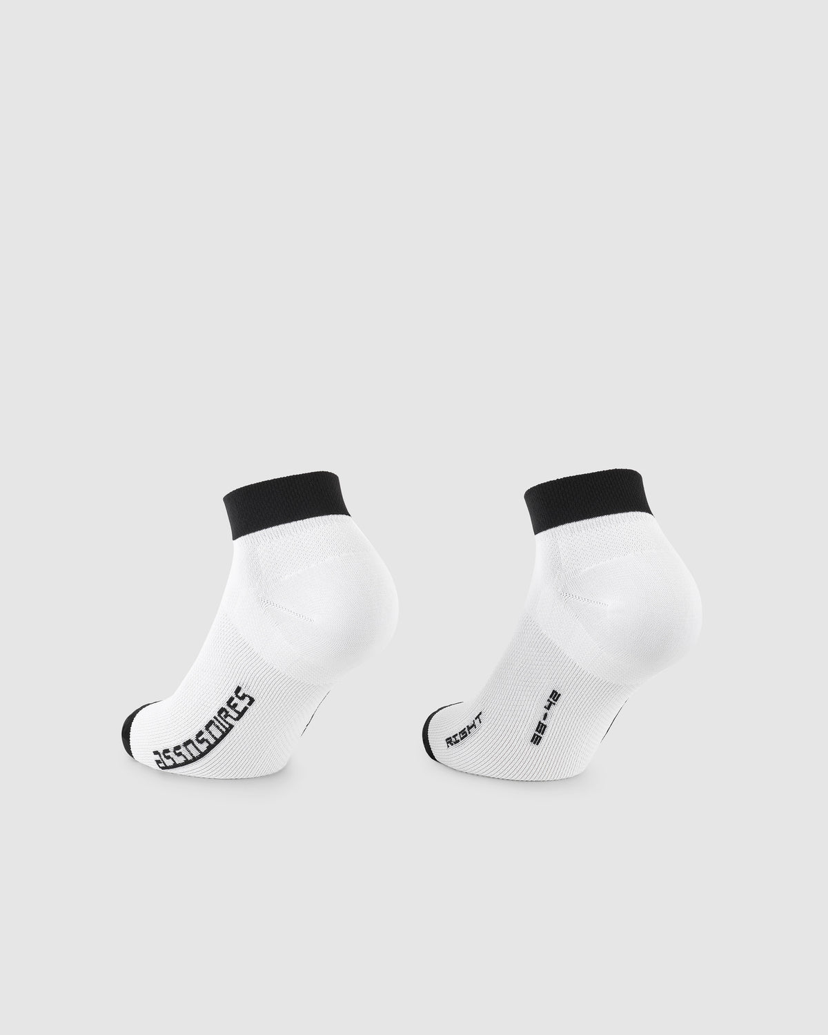 Assos RS Calcetines Superligeros Bajos White Series #2