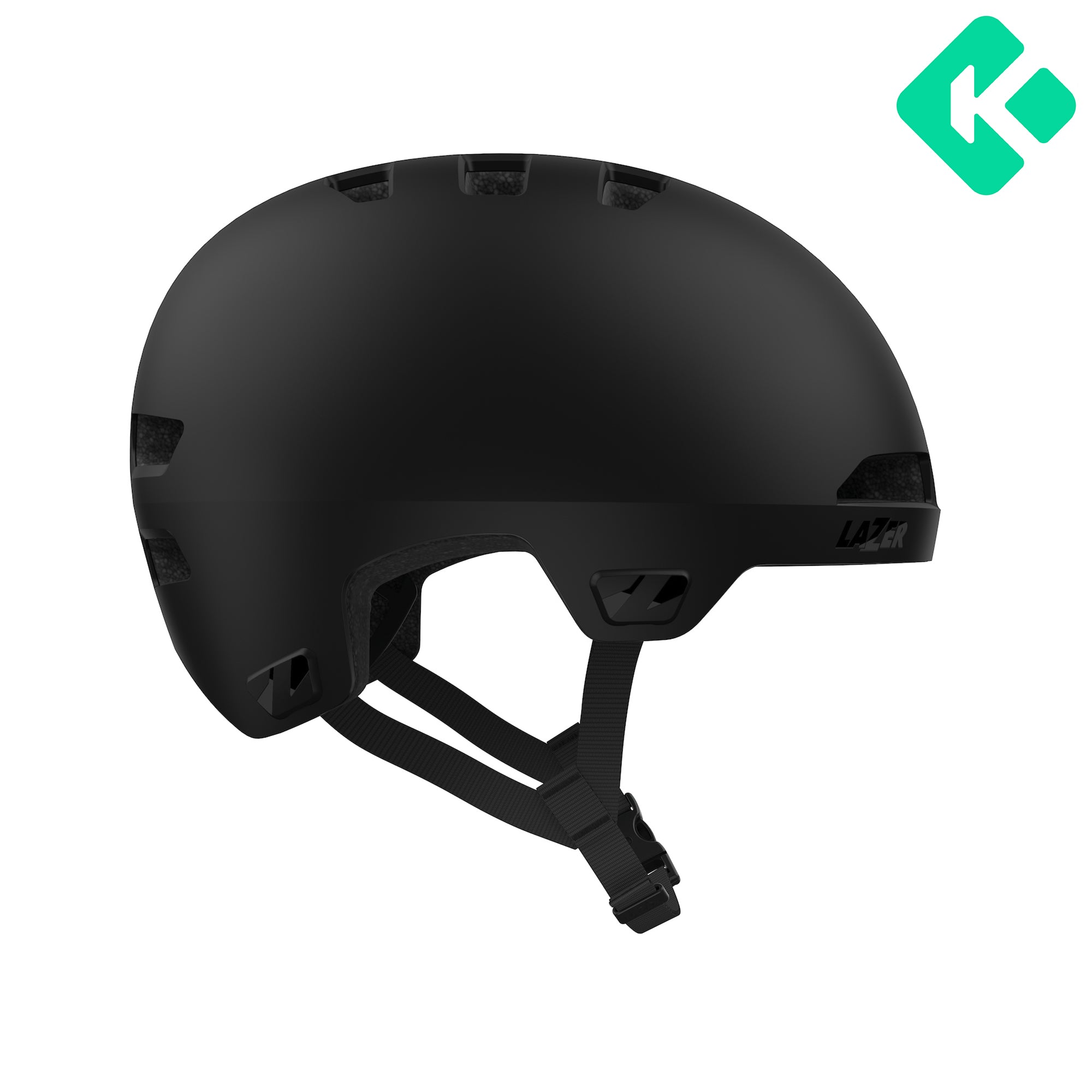 Casco Lazer MazeJR KC CE-CPSC-ASTM Niño +STKR Matte Black