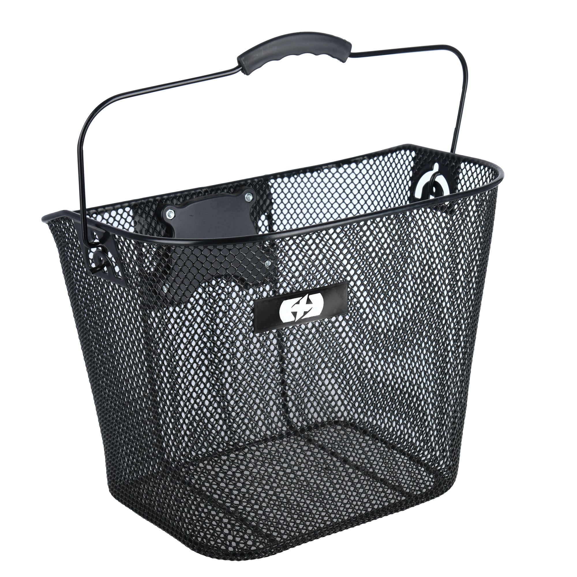 Cesta Delantera Oxford Alambre Cierre Rápido Sin Soportes Negro #2