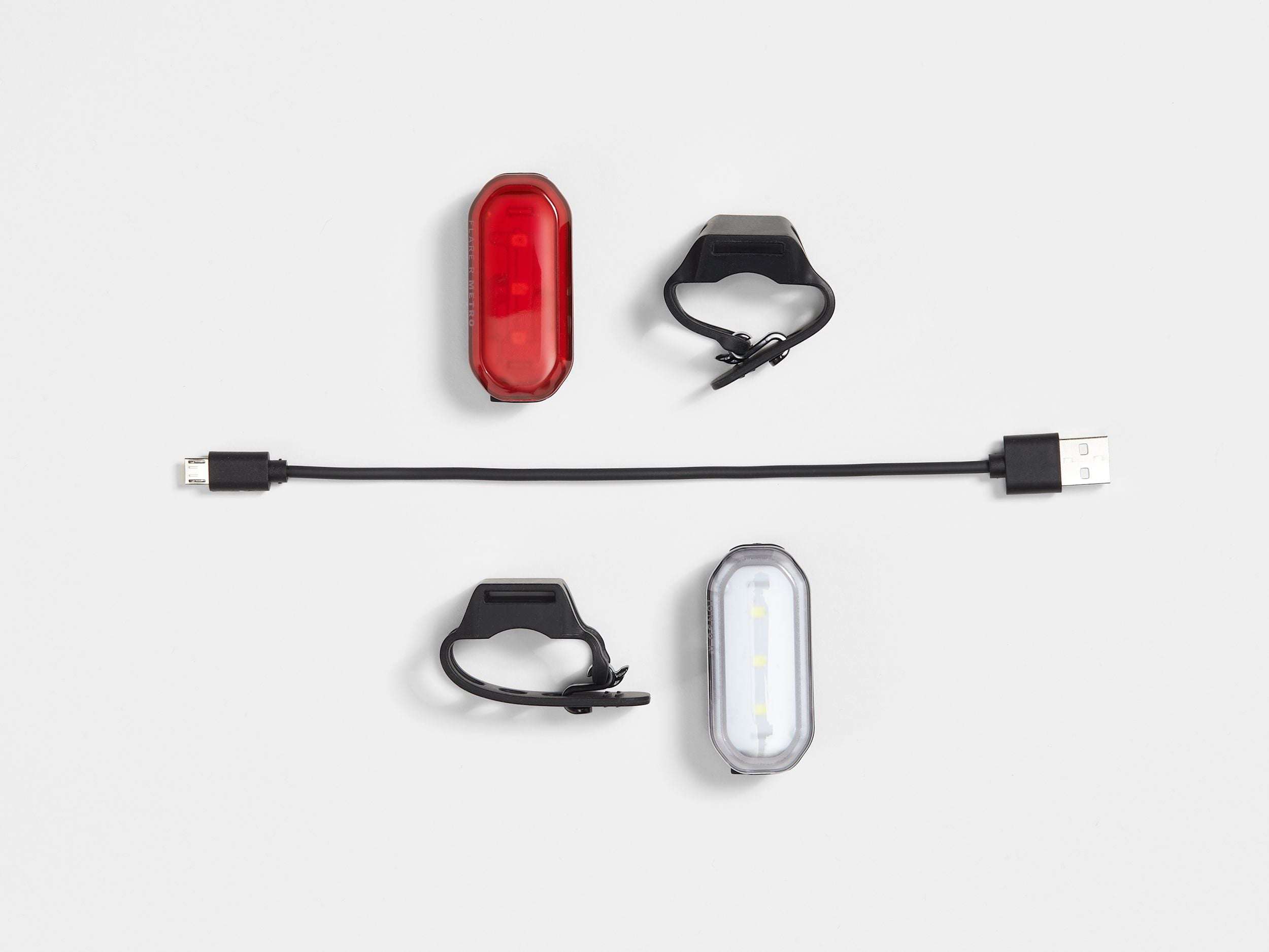 Juego Luces Trek Ion 50 R/Flare R Metro Negro #5