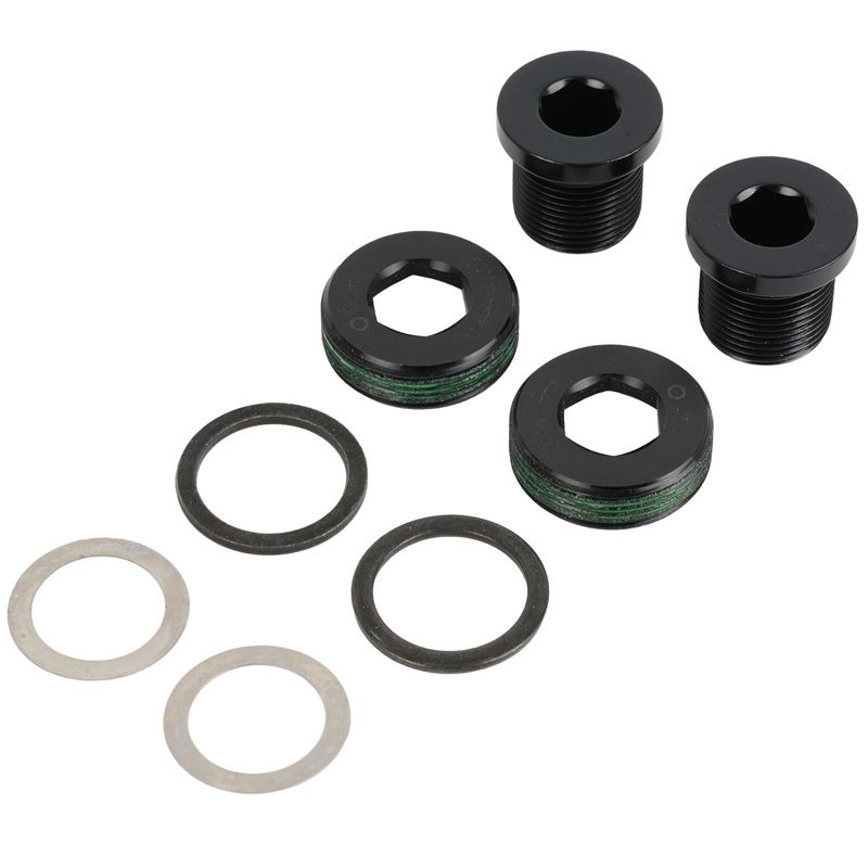 Kit Tornillos Biela Sram Auto-Extraíbles ISIS Negro