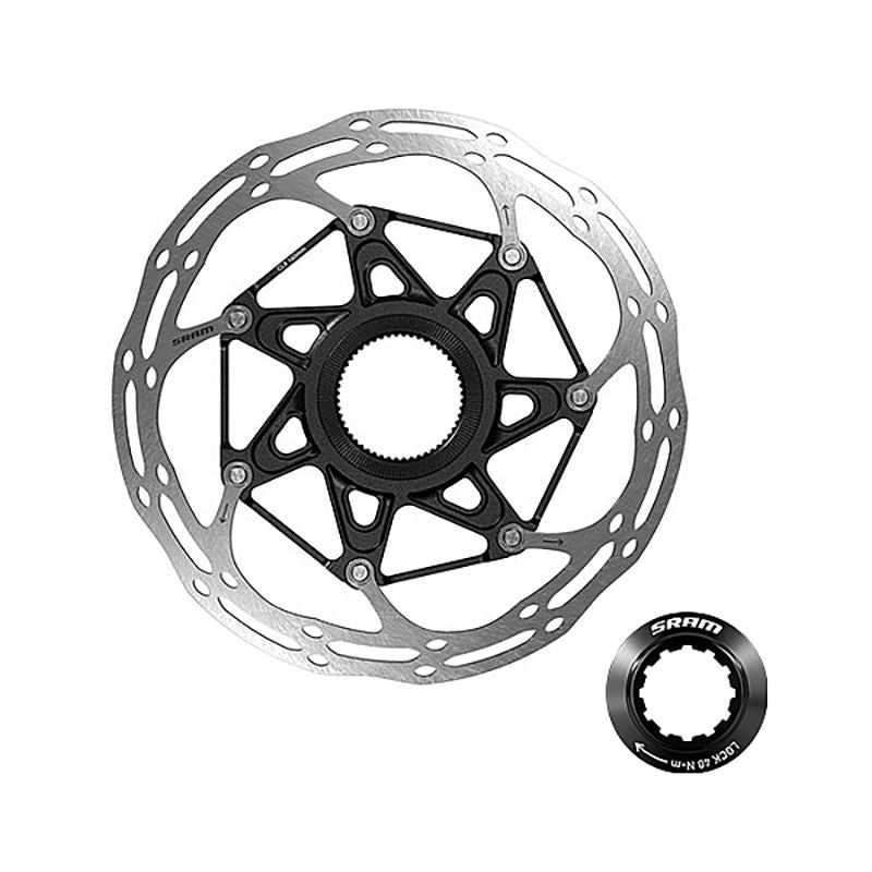 Disco Freno Sram Centerline 2 Piezas Centerlock 160mm Negro/Plata