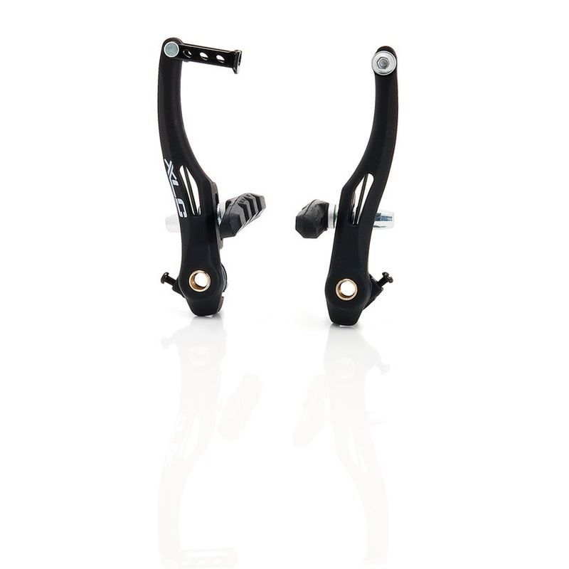 Freno V-Brake XLC BR-V03 Aluminio 70mm Brazo 110mm Delantero/Trasero Negro