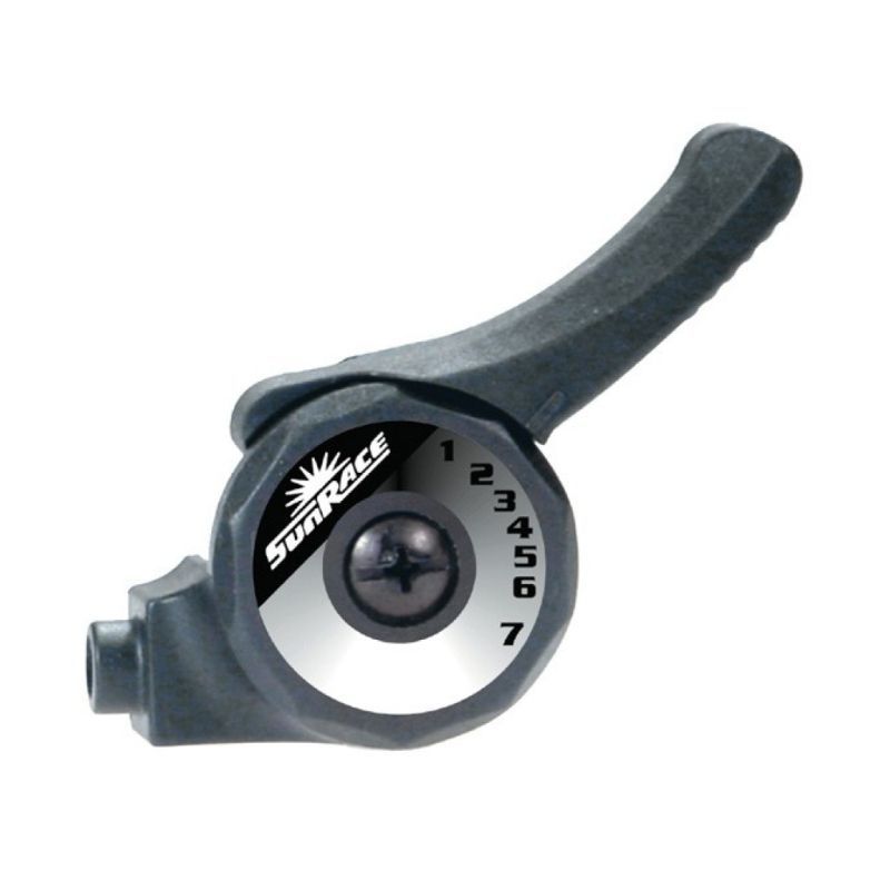 Mando Cambio Derecho Sunrace M20 Index 7v Negro