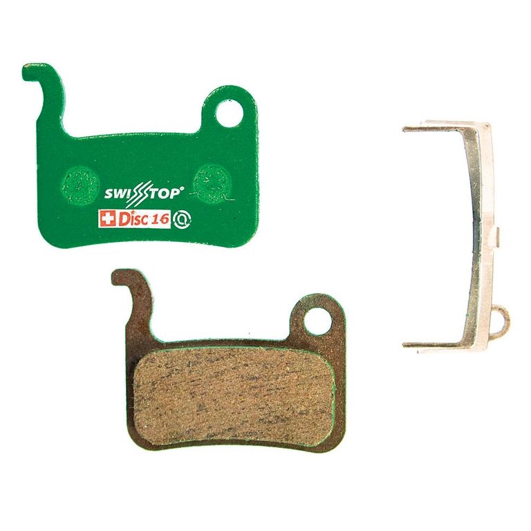 Juego Pastillas Freno Swisstop Disc 16 Orgánicas Verde