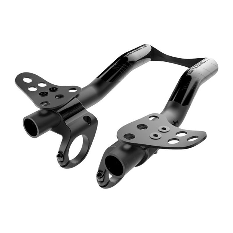 Extensiones Deda Superzero TT Clip-On 190mm 31.7 Aluminio Negro