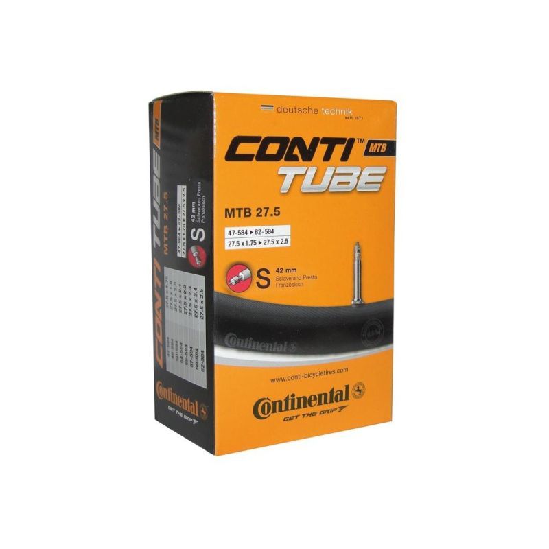 Cámara Continental MTB Wide 27.5+ 2.25-3.0 Válvula Presta 42mm