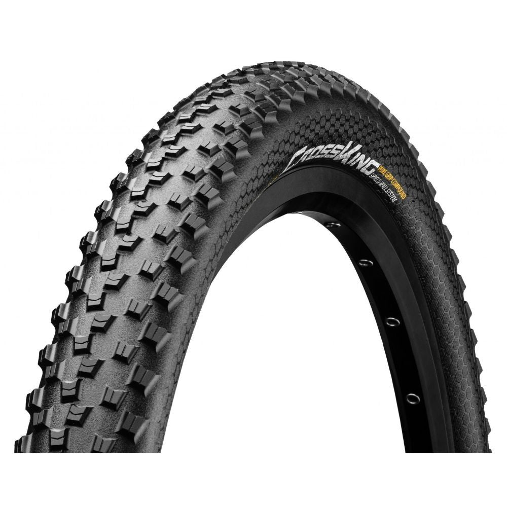 Cubierta Continental Cross-King 26x2.20 Reflectante Negro