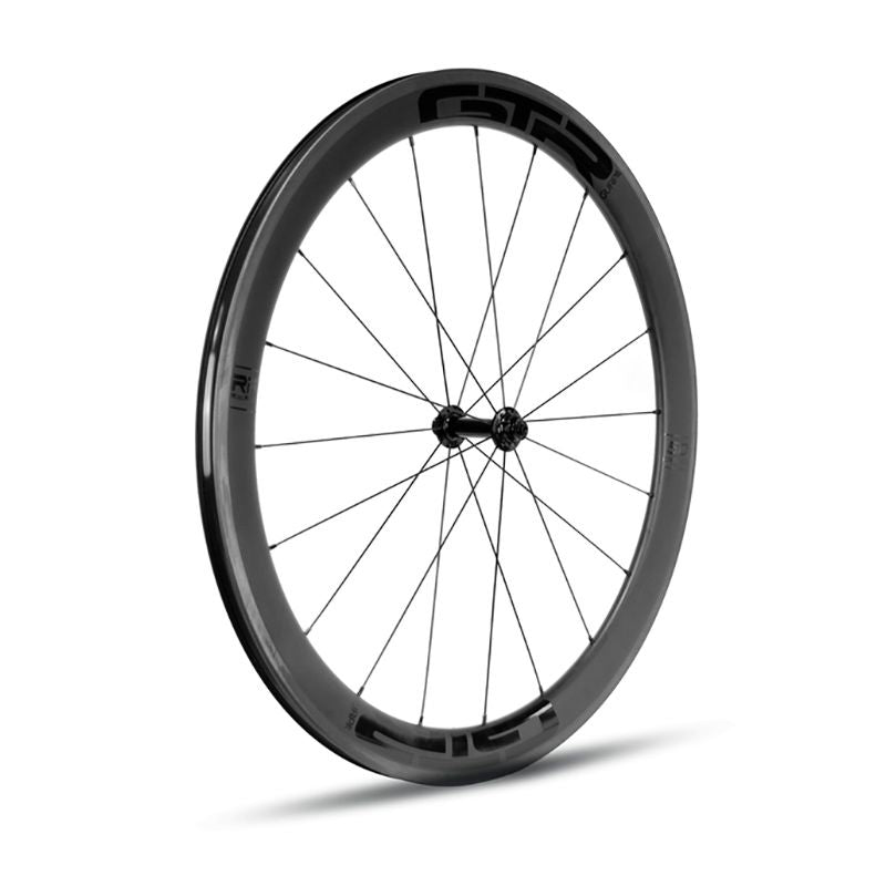 Rueda Delantera Gurpil GTR 50mm Carbono Negro