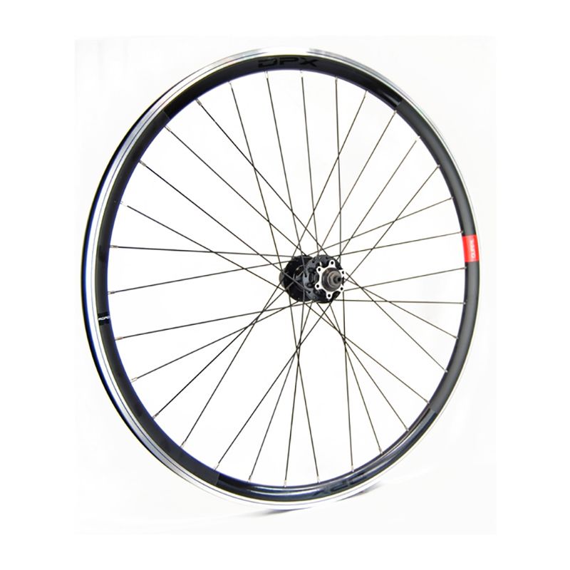 Rueda Trasera Gurpil Carretera New DPX Freno Disco Shimano 10v Aluminio Negro