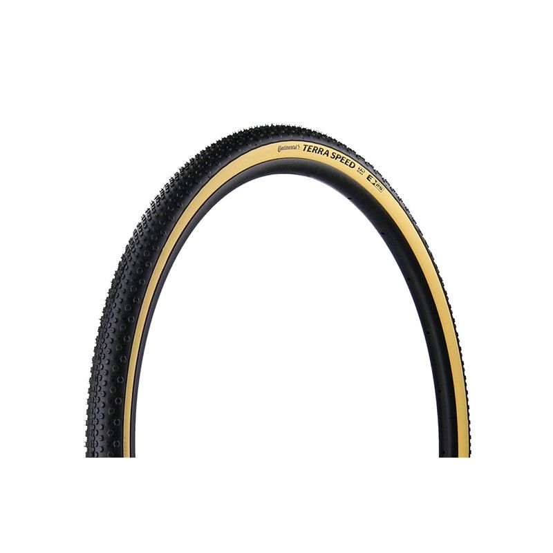 Cubierta Continental Terra Speed 650x35B Protection Tubeless Ready Plegable Negro/Crema