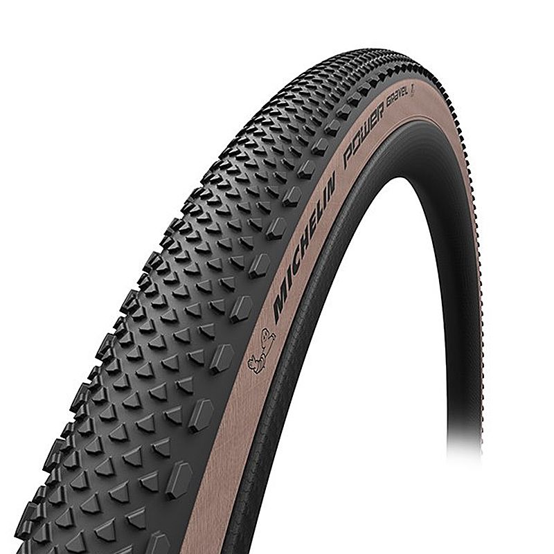 Cubierta Michelin Power Gravel 700x47C Competition Line Tubeless Ready Plegable Negro/Marron