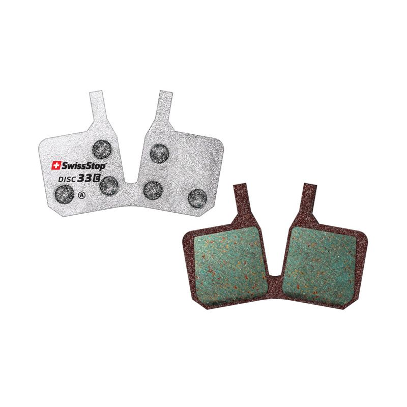 Juego Pastillas Freno Swisstop Disc 33 E Orgánicas Gris
