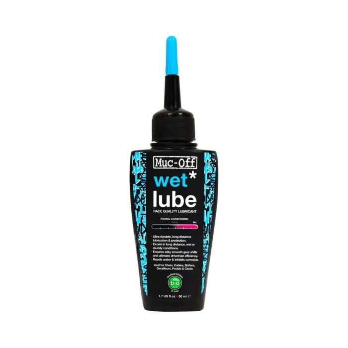 Muc-Off Spray Lubricante Cadena Bio Clima Húmedo 50ml