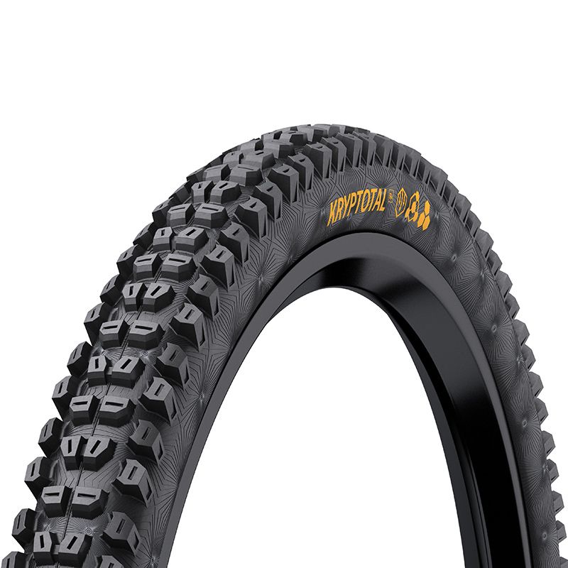 Cubierta Continental Kryptotal Downhill Trasera 27.5X2.40 Compuesto Blando Tubeless Ready Plegable Negro