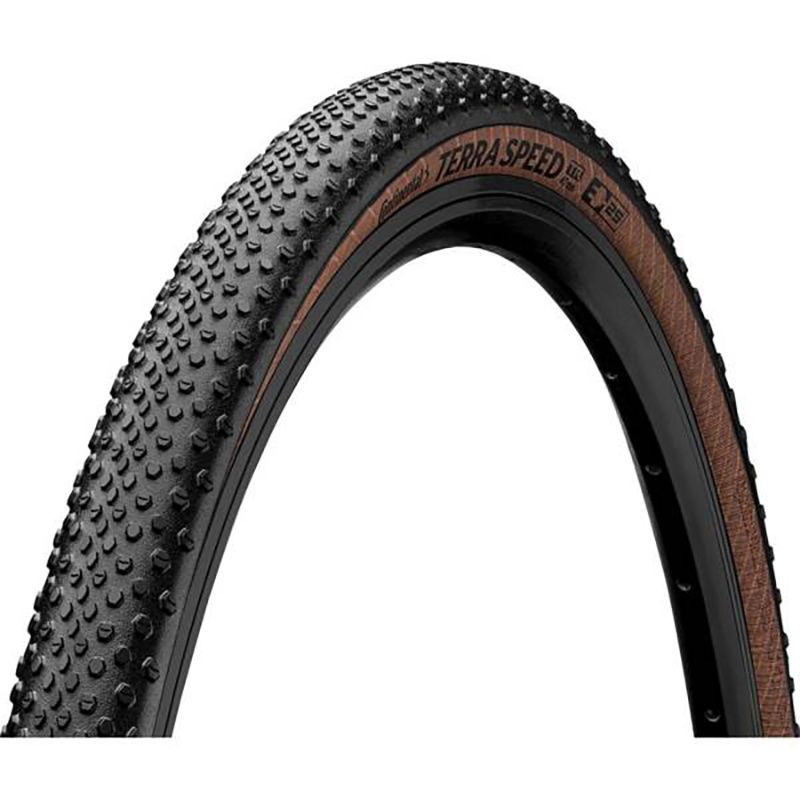 Cubierta Continental Terra Speed Protection Tubeless Ready Plegable Negro/Transparente