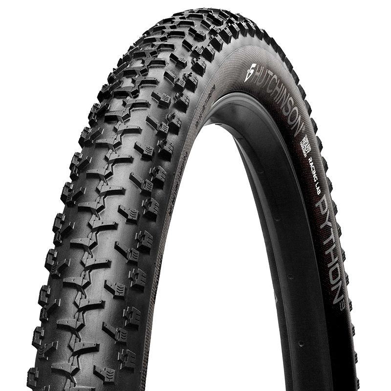 Cubierta Hutchinson Python 3 Racing Lab HardSkin Tubeless Ready Plegable Negro