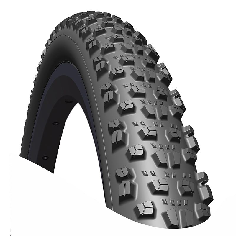 Cubierta Rubena Hyperion R13 Race Hero Matrix XC Race Compound Tubeless Ready Plegable Negro