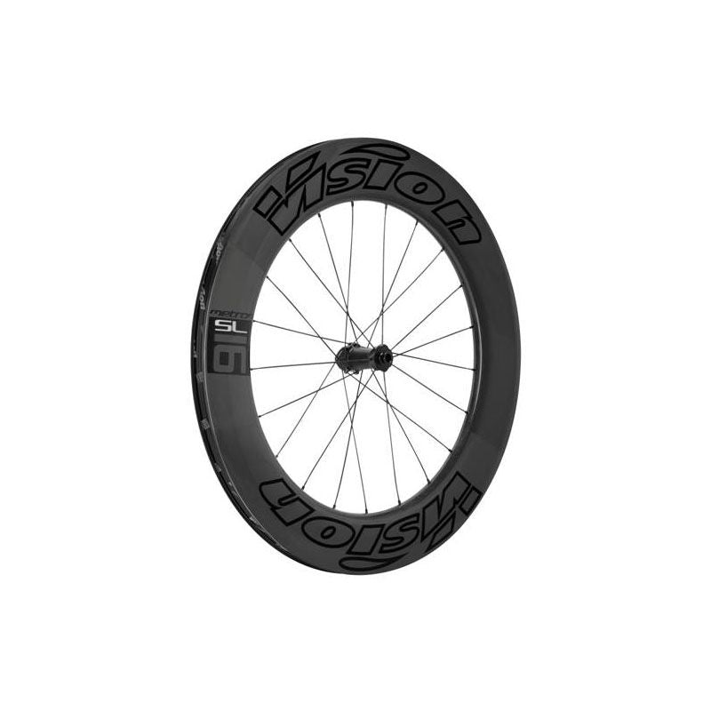 Rueda Delantera Vision Metron 91 SL Freno Disco Center Lock Cubierta Tubeless Ready Carbono Negro