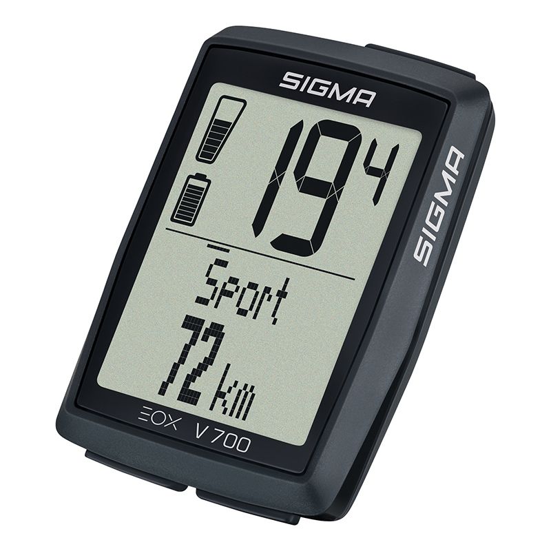 Display E-Bike Sigma Eox View 700 Negro