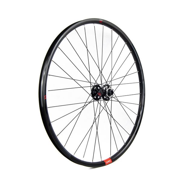 Rueda Delantera Gurpil Alpha Freno Disco 6 Agujeros Tubeless Ready 15x100mm Negro