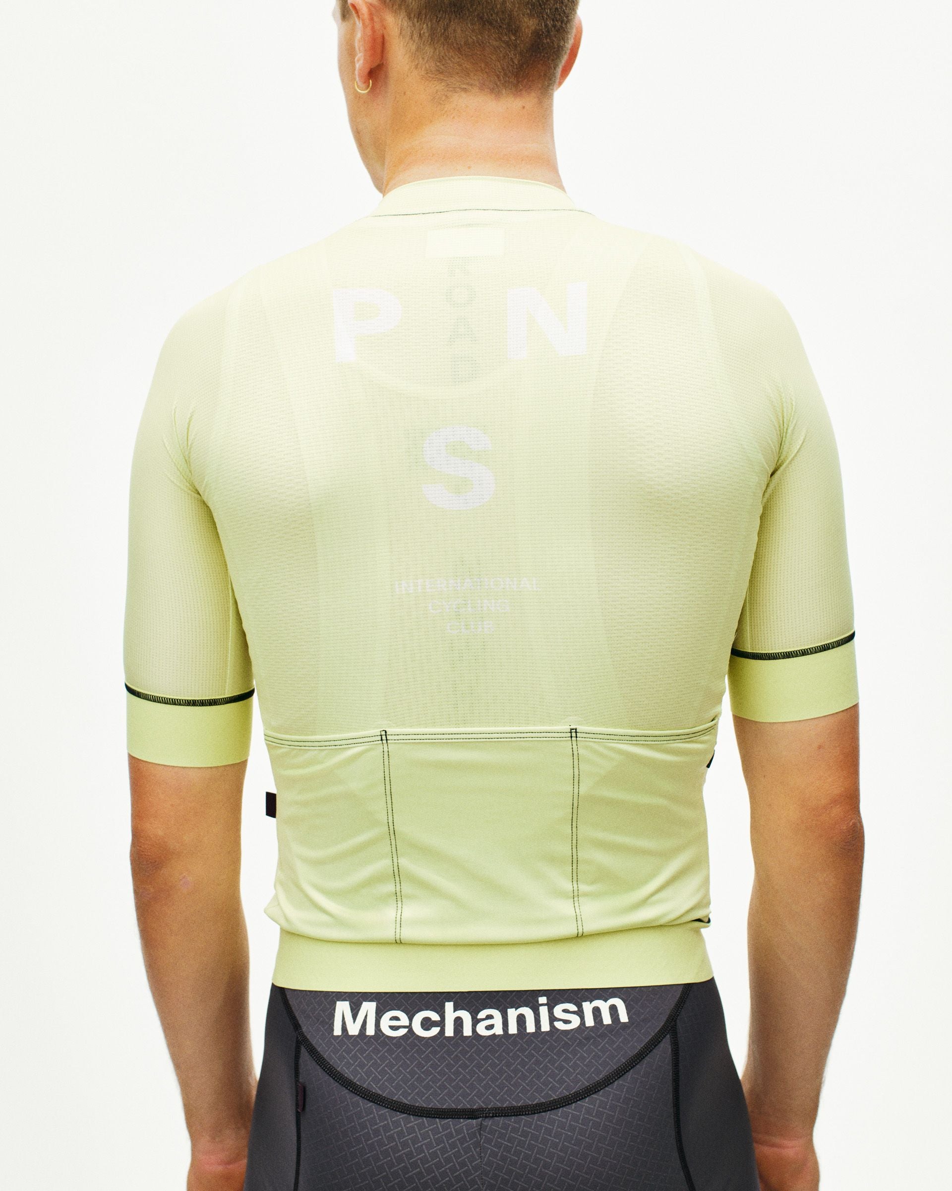 Maillot Manga Corta Pas Normal Studios Mechanism Hombre Dusty Lime #6