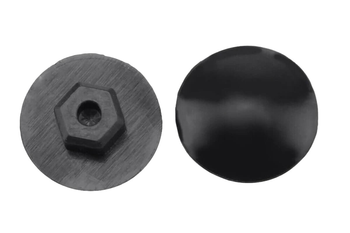 Tapones Corona Horquilla M6 x2 Negro
