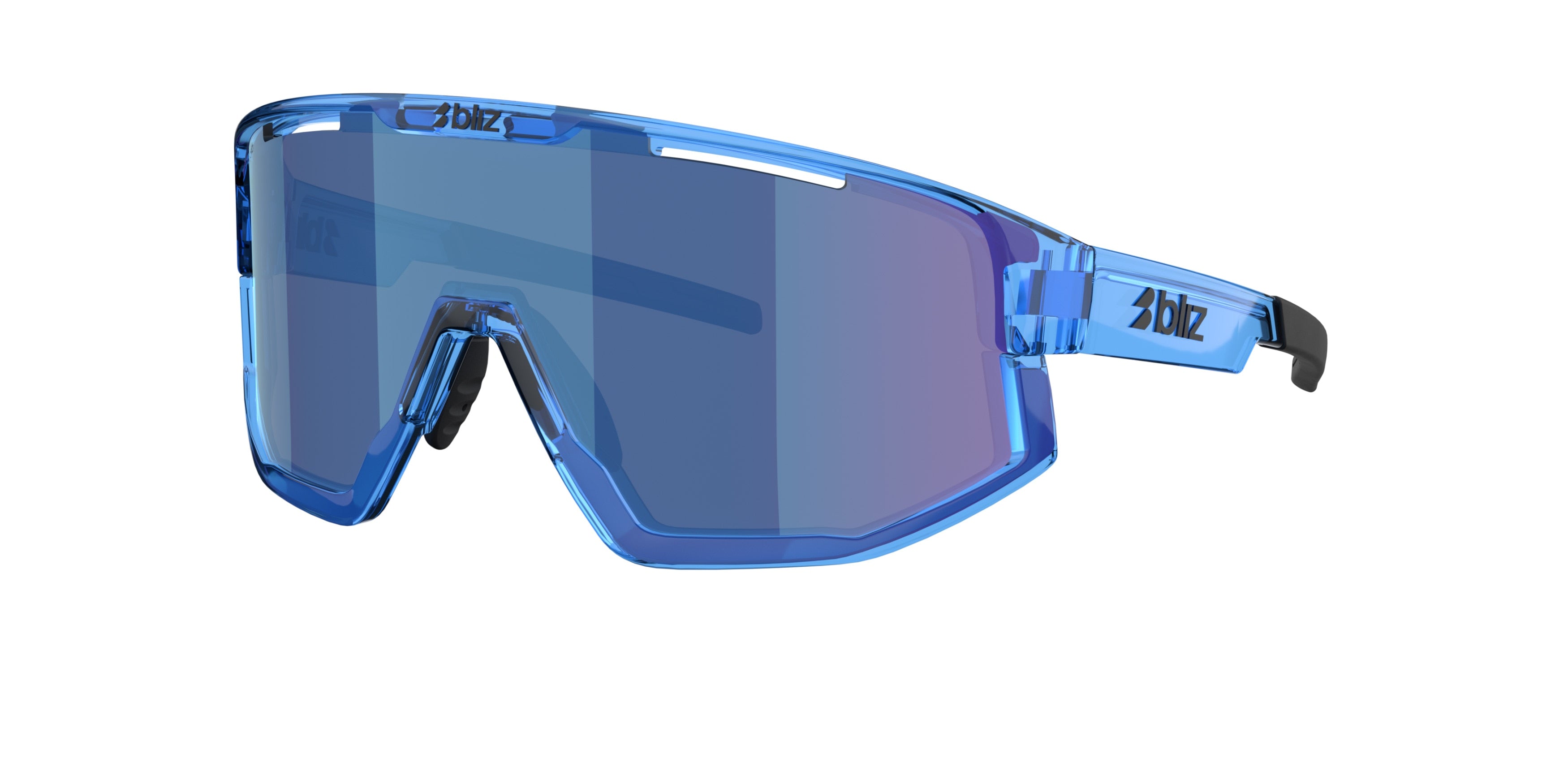 Gafas Sol Bliz Fusion/Azul Transparente/Humo/Azul Multicolor