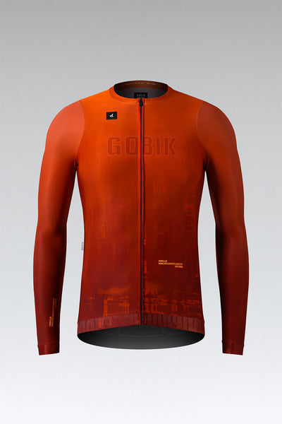 Maillot Manga Larga Cx Pro 3.0 Gobik Unisex Burnt Orange