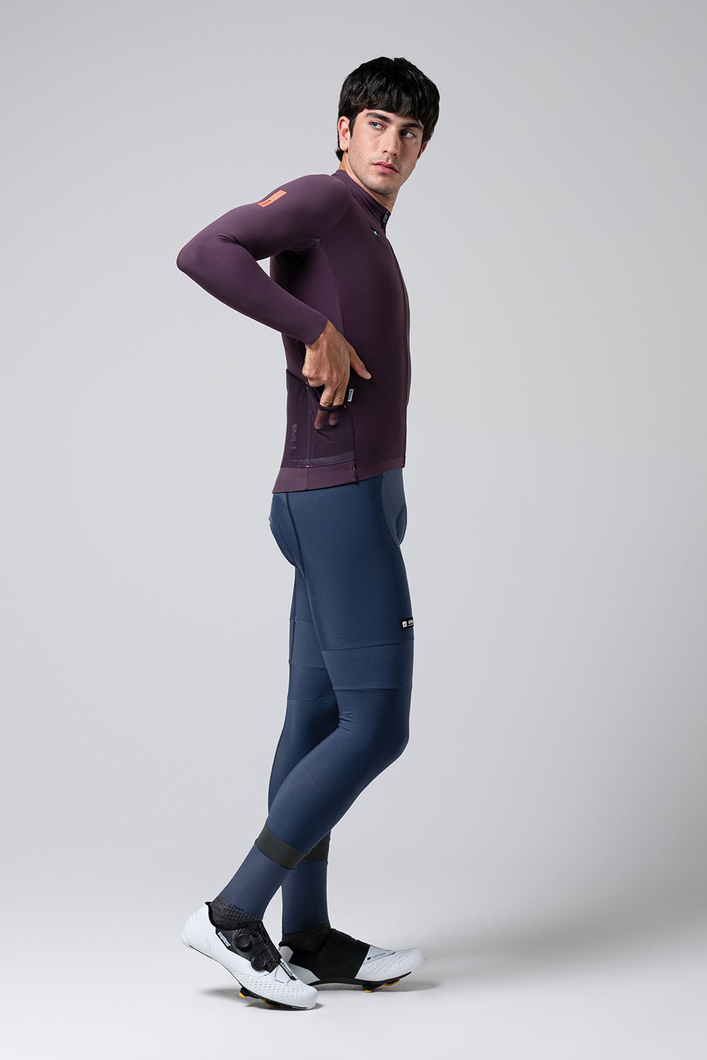 Maillot Manga Larga Pacer Solid 2.0 Gobik Hombre Nightshade #9