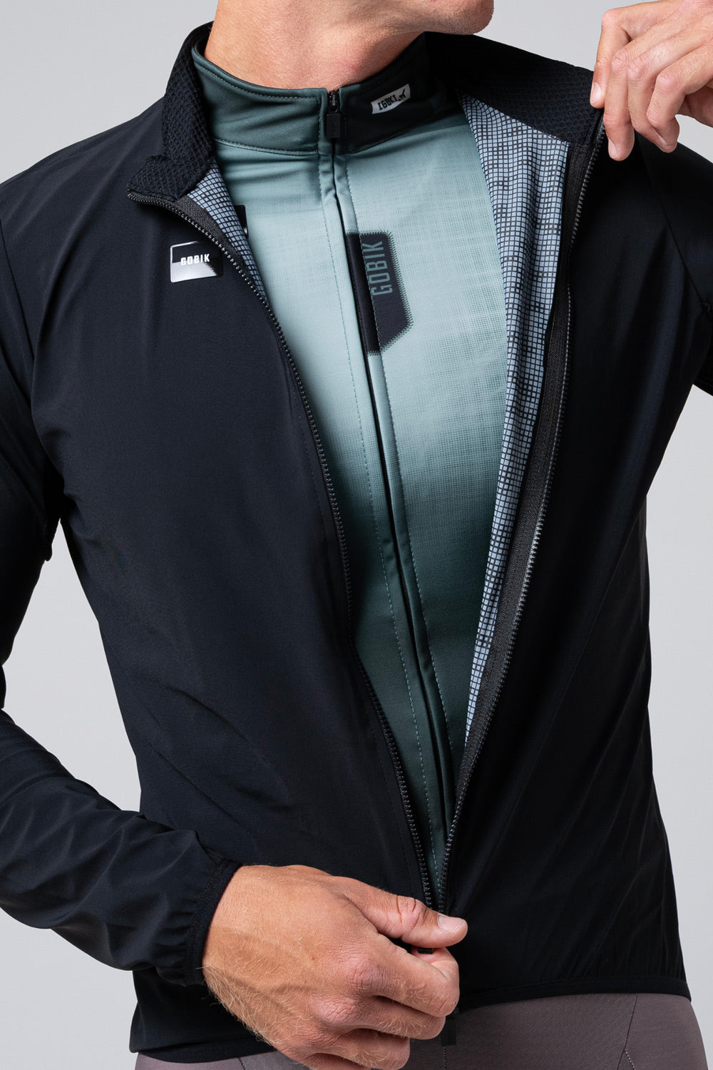 Chaqueta Impermeable Selkie Gobik Unisex Ink Black #3