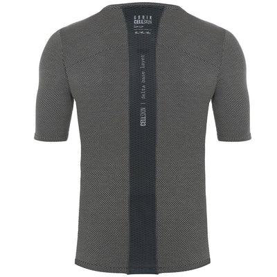 Cell Skin Camiseta Interior Manga Corta Gobik Hombre Gris/Negro #2