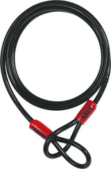 Abus Cobra 10/200 Stalowa Linka Zabezpieczająca Czarna